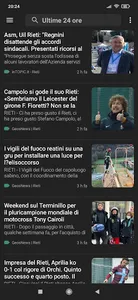 Rieti notizie screenshot 2