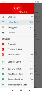Rieti notizie screenshot 4