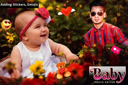 Baby Photo Editor - Baby Photo screenshot 1
