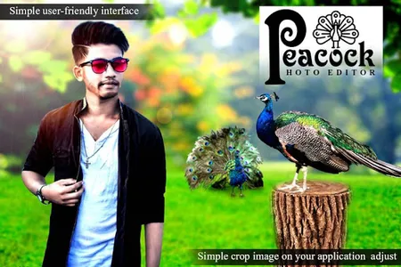Peacock Photo Editor-Photo Fra screenshot 0