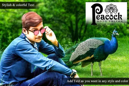 Peacock Photo Editor-Photo Fra screenshot 4