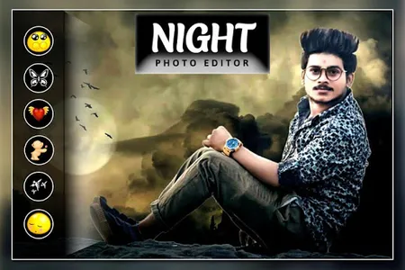 Night Photo Editor - Night Pho screenshot 4