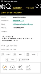ResQ Service Manager screenshot 2