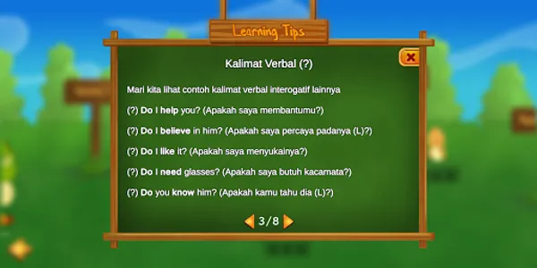 VeNom - Belajar Kalimat Verbal screenshot 3