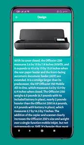 hp officejet printer 250 guide screenshot 0