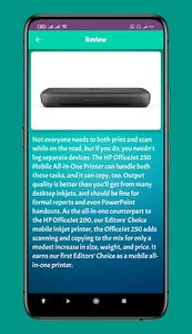 hp officejet printer 250 guide screenshot 1