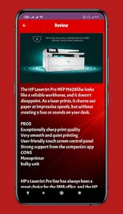 Laserjet Pro MFP M428fdw manul screenshot 1