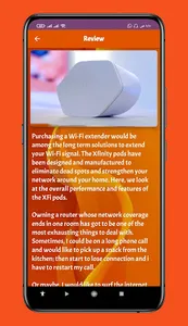 xfinity wifi extender guide screenshot 1