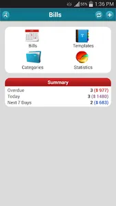 Bills - Expense Monitor Remind screenshot 16