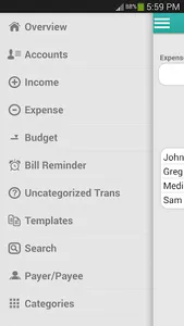 Money Manager - Bills & Budget screenshot 1