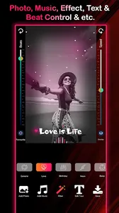 Beat Music Video Status Maker screenshot 0