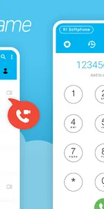 R! Softphone screenshot 1