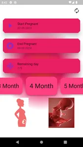Pregnancy Tracking screenshot 2