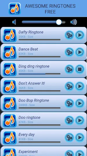 Awesome Ringtones Free screenshot 1