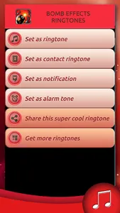 Bomb Effects Ringtones screenshot 2