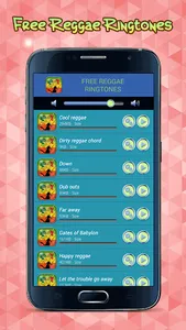 Free Reggae Ringtones screenshot 1