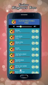 Guitar Ringtones Free screenshot 0