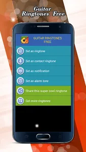 Guitar Ringtones Free screenshot 3