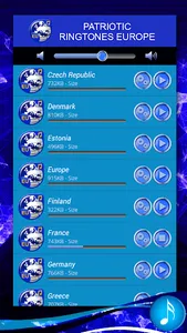 Patriotic Ringtones Europe screenshot 1