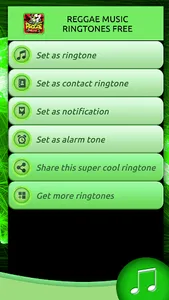 Reggae Music Ringtones Free screenshot 2