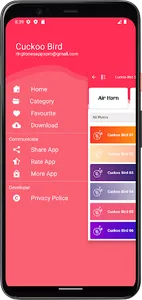 Cuckoo Bird Sounds screenshot 2