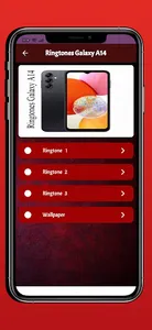 Ringtones Galaxy A14 screenshot 3
