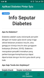 Diabetes Pintar SyIs screenshot 5