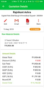 EasyQuote - Aluminium Profile screenshot 2