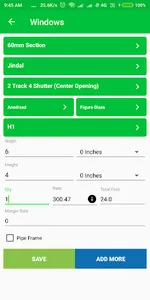 EasyQuote - Aluminium Profile screenshot 3