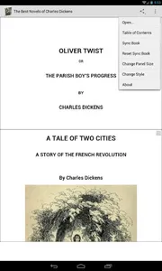 Novels of Charles Dickens screenshot 2