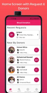 Blood Donation Pakistan screenshot 2