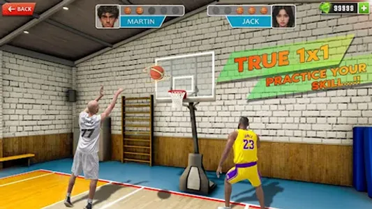 Basketball Games 2023 Offline screenshot 1