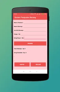 Sistem penjualan barang screenshot 0