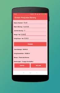 Sistem penjualan barang screenshot 1