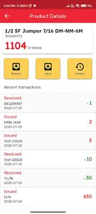 BinCard screenshot 2