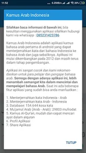 Kamus Arab Indonesia screenshot 6