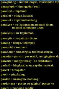 English-Kadazan Translator screenshot 3
