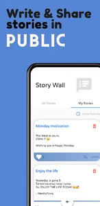 RiteMyStory Diary /Journal App screenshot 4