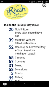 Rivah Visitor's Guide screenshot 1