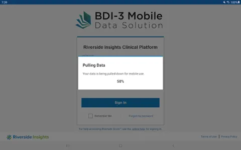 BDI-3 Mobile Data Solution screenshot 1