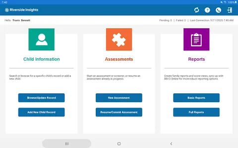 BDI-3 Mobile Data Solution screenshot 2