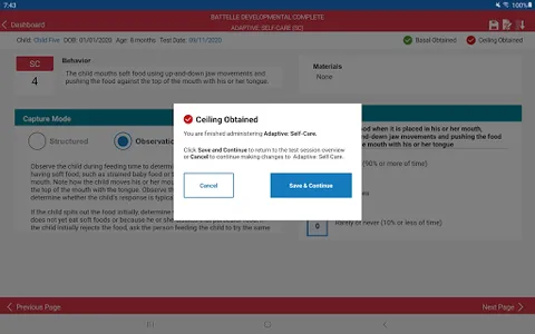 BDI-3 Mobile Data Solution screenshot 5