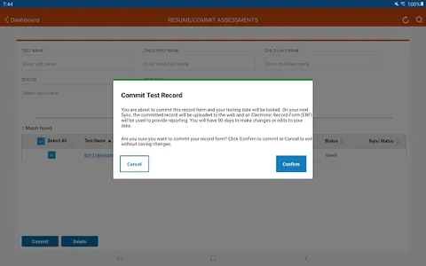 BDI-3 Mobile Data Solution screenshot 6