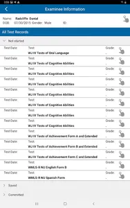 WJ IV Score & Report screenshot 6