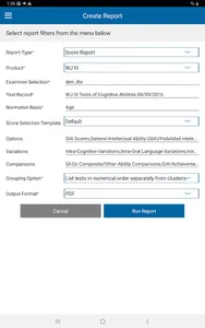 WJ IV Score & Report screenshot 7