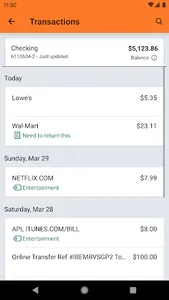 IncredibleBank screenshot 2