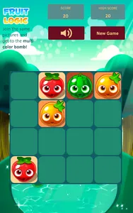 Fruit Logic 2048 screenshot 3