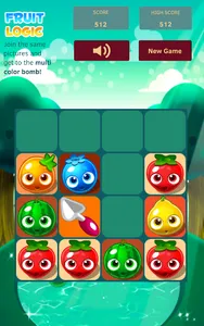 Fruit Logic 2048 screenshot 5
