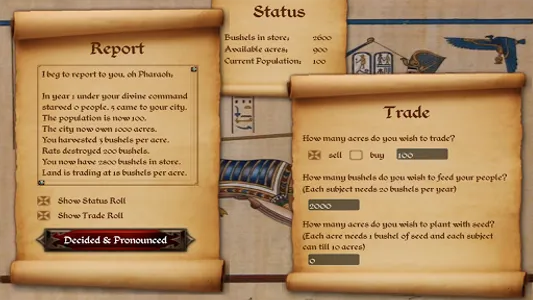 Ruler Of Egypt screenshot 1