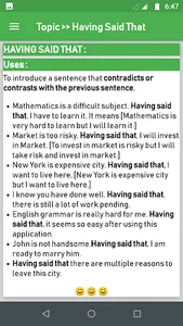 English Grammar Advanced screenshot 3